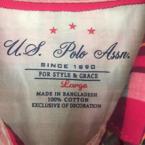 Long sleeve U.S. Polo Assn. top - Picture 2 of 5